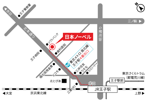 日本ノーベルアクセスマップ